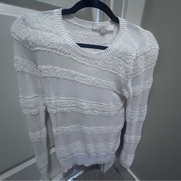 Loft cardigan semitransparent sweater womans extra small long sleeve - Picture 2 of 8